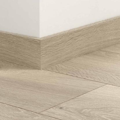 Pergo fodliste, lige, Romantic Grey Oak, laminat, 12 x 58 x 2400 mm