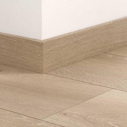 Pergo fodliste, lige, Romantic Greige Oak, laminat, 12 x 58 x 2400 mm