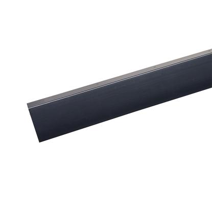 Plastmo fodkant C 135, 2 meter, sort