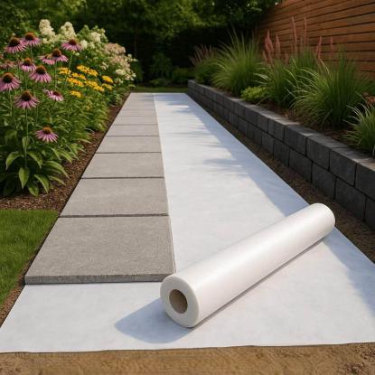 BMC ukrudtsdug, 120g/m², hvid, 1 x 25 meter