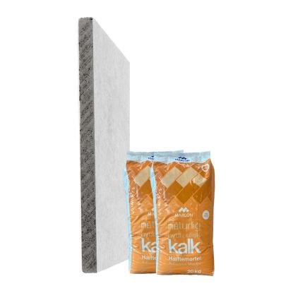 CALSITHERM KALK indeklimaplade inkl. 2 x 20 kg NHL hæfte-/klæbemørtel, 25 x 625 x 1000 mm, 3,13 m²