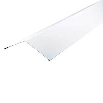  RIAS alu vinkelrygning til trapezplader, hvid, 1000 mm