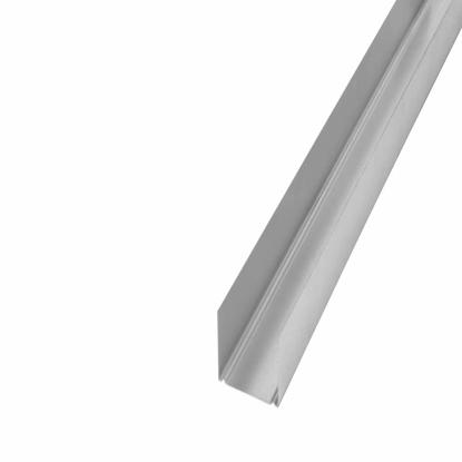 U-standard skinne til gips, 3 meter, 45 mm