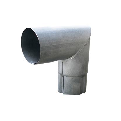 Plastmo Stål Plus knærør, 90°, Ø75 mm