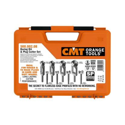 CMT prop-/kunstborsæt, WS, 16-30 mm - 8 dele