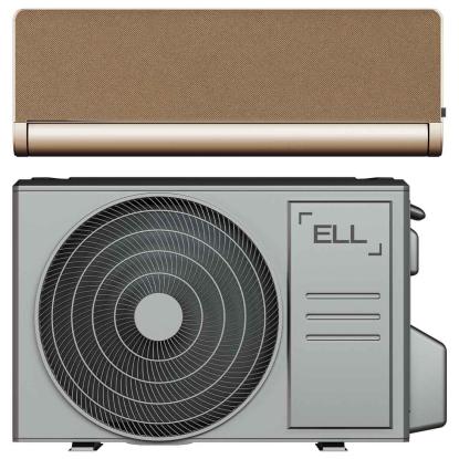 ELL Front Boost luft-til-luft varmepumpe med Wi-Fi, 5,28 kW, golden, 130 m²