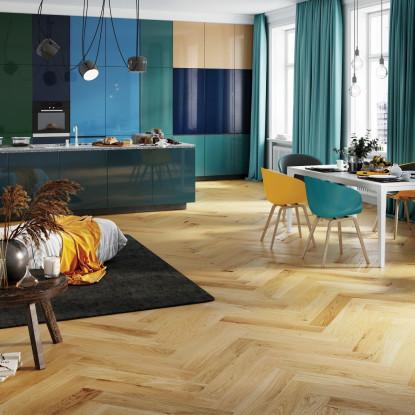 Wallmann Sildebens Lamelplank Eg Caramel