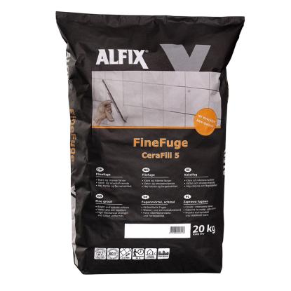 Alfix FineFuge CeraFill 5 flisefuge, brillanthvid - 5 kg