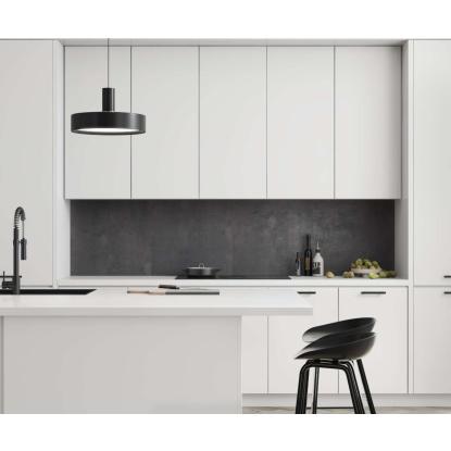 Fibo Kitchen Board vægplade, 10 x 600 x 580 mm, lentini dark stone - 2 stk.