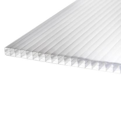 RIAS 5-lags RODENA X-struktur termoplade, opal - 16 x 980 mm