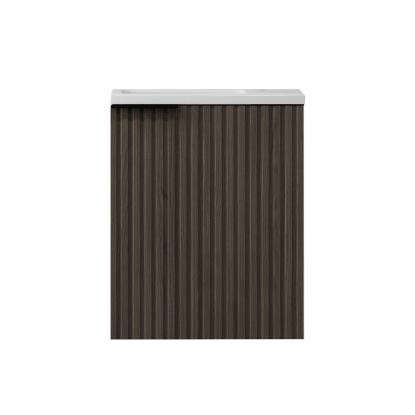 Nortiq Verona One-Box badmøbel med vask og spejl, træ, 40 cm