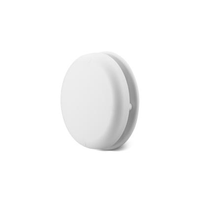 Fresh Tyfon regn- og stormkappe, hvid plast, Ø180 mm