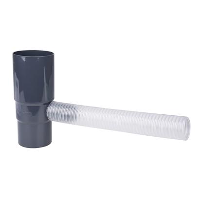 Plastmo vandudtag med flexslange, PVC, Ø75 mm, grafit