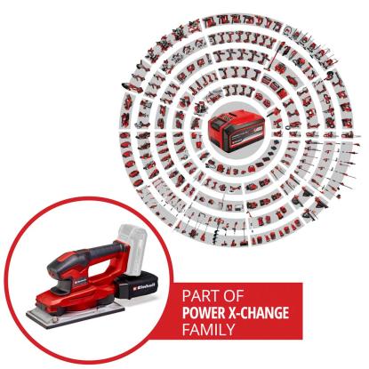 Einhell TE-OS 18/230 Li-Solo akku rystepudser, uden batteri og lader
