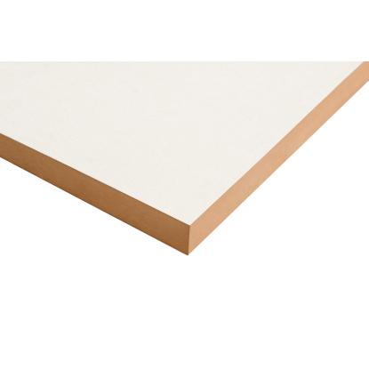 NPI MDF E-1 plade, 70% PEFC, grundmalet hvid, 12 x 1220 x 2440 mm