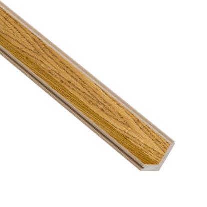 I-Wood UniPanel indvendigt hjørne, brun olieret, lys kerne, egefiner, 16 x 55 x 2780 mm