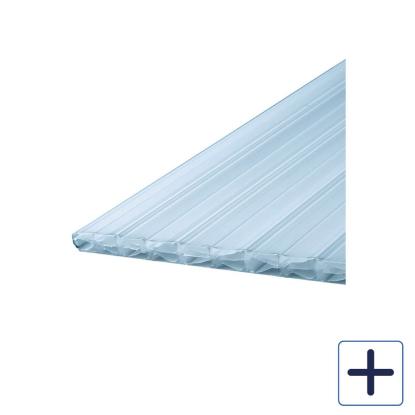 Plastmo TwinLite termotag, 16 mm, PC, opal, bredde 119 cm