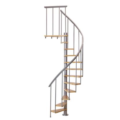 DOLLE Calgary spindeltrappe, Ø120 cm, grå