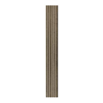 I-Wood Medio+ Mixed akustikpanel, sort olieret, beige filt og sort kerne, egefiner, 17 x 300 mm
