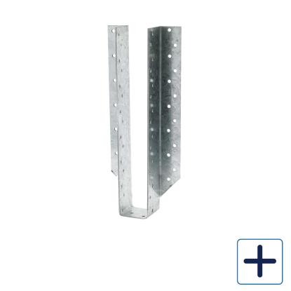SIMA bjælkesko type L, pregalvaniseret