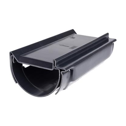 Plastmo ekspansionsstykke, PVC, nr. 10 - sort