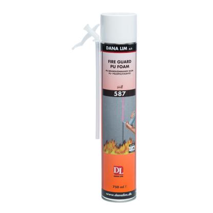 Dana Lim Fire Guard PU Foam Prof 587 brandfugemasse i patron - 750 ml