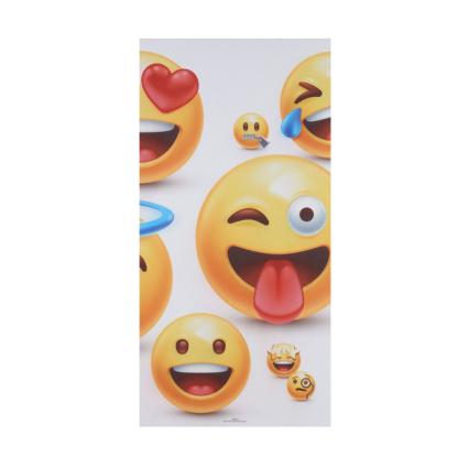 Art Acoustic emoji III akustikbillede, 600 x 1200 mm, hvid 