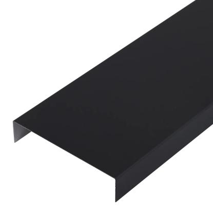 Limtræsprofil, sort - 65 mm