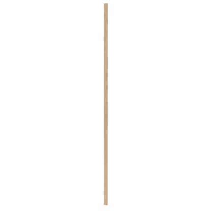 I-Wood UniPanel afslutningsliste, hvid olieret, sort kerne, egefiner, 17 x 55 x 2780 mm