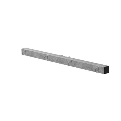 Wimex tørrestativ til hegns montage, galvaniseret, 50 x 50 x 900 mm