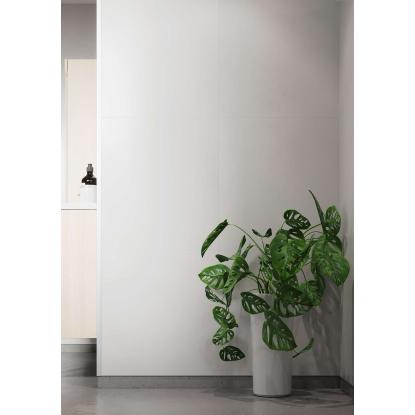 Fibo Cement vådrumspanel med 60 x 60 cm fliselook, 10 x 600 x 2400 mm, grey cement silk