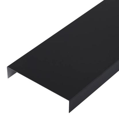 Limtræsprofil, sort - 100 mm