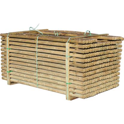 NSH rafte, faset i begge ender, trykimprægneret, Ø6 x 200 cm - 1 stk.