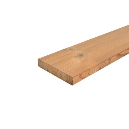 Thermo fyr terrassebrædder, glat/glat, 70% PEFC  26 x 140 mm
