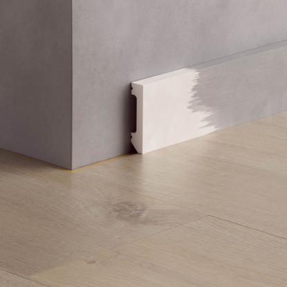 Pergo fodliste, lige, malbar PVC folie, 13 x 58 x 2400 mm 