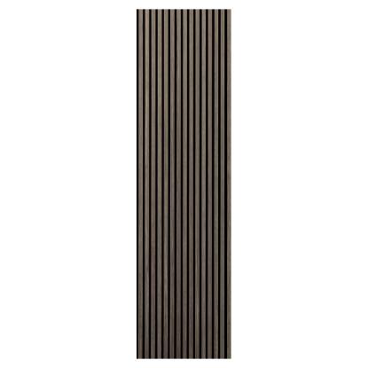 FibroTech PREMIUM akustikpanel, 605 x 2440 mm, grey oak