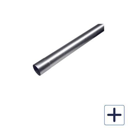 Plastmo Zink nedløbsrør, 3 meter