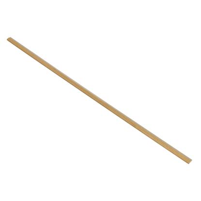 I-Wood afslutningsliste til akustikpanel, klar olieret, beige filt og lys kerne, egefiner, 16 x 42 mm
