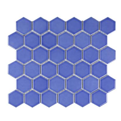 SCG Cotto Hexagon flise, light blue 59 x 51 mm - 10 net á 36 stk.