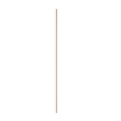 I-Wood afslutningsliste til akustikpanel, hvidmalet, brun filt og lys kerne, folie, 16 x 42 mm
