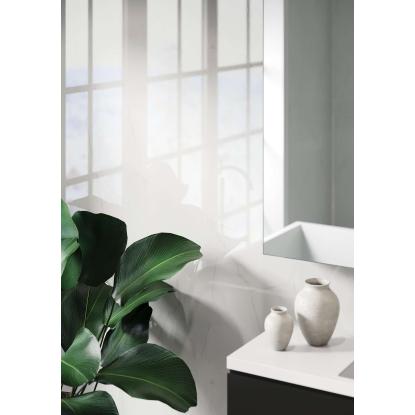 Fibo Stone vådrumspanel, 10 x 600 x 2400 mm, bright marble high gloss
