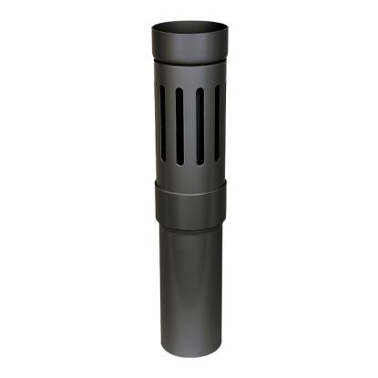 Plastmo altanafløb, PVC, sort - Ø90 mm