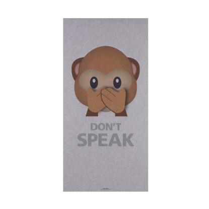 Art Acoustic don't speak abe akustikbillede, 600 x 1200 mm, light grey 