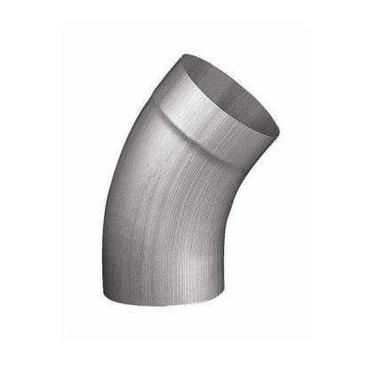RHEINZINK bøjning 40°, valsblank - 76 mm