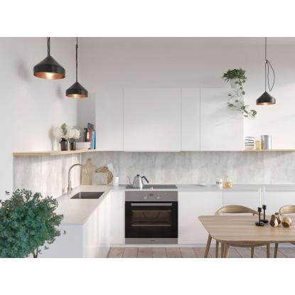 Fibo Kitchen Board vægplade, 10 x 600 x 580 mm, cracked cement silk - 2 stk.
