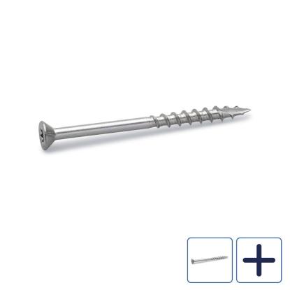 FAST terrasseskrue, rustfri A4, 4,2 mm