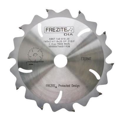 Frezite PCD savklinge til fibercement, Z10, Ø160 x 2,4 x 20 mm