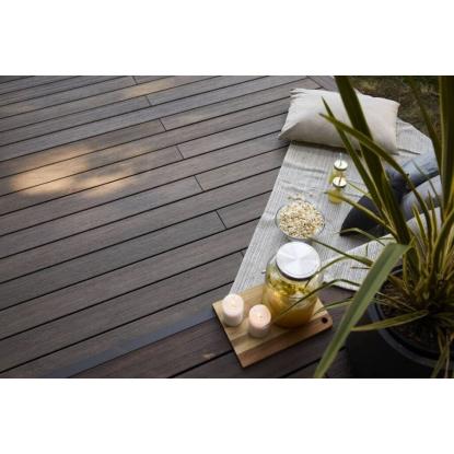 Wimex Livø Prime terrassebræt, 22 x 140 x 3600 mm, mat brun