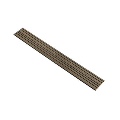 I-Wood Medio+ Mixed akustikpanel, sort olieret, sort filt og lys kerne, egefiner, 16 x 300 mm