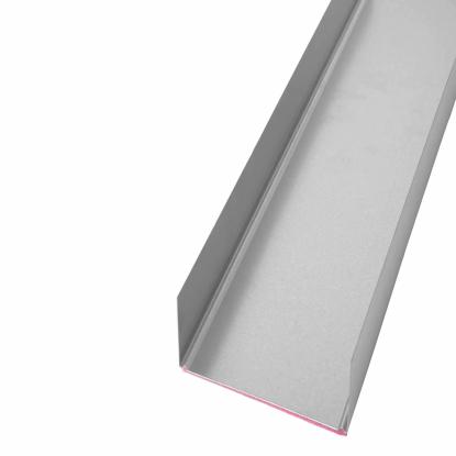 U-EP skinne til gips med EP belægning, 3 meter, 120 mm